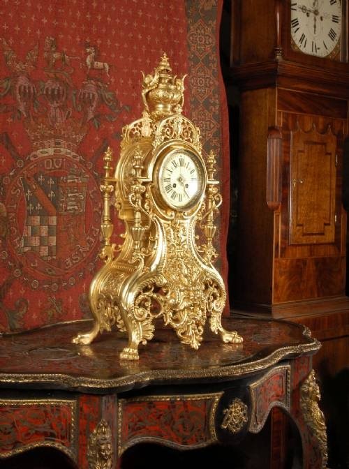 fig 2. Very Large Antique French Clock